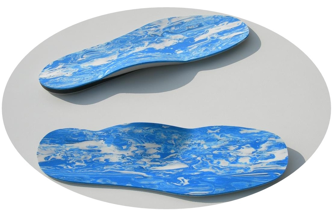 Semelles Orthopédiques Pour Hallux Valgus/rigidus - Taille EU 39-40, Bleu, Polyuréthane